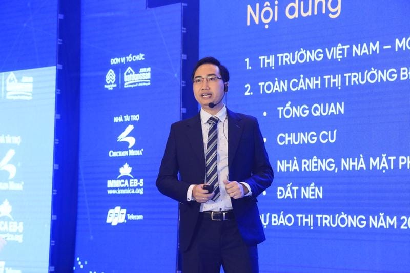 Theo ông Đinh Minh Tuấn, thị trường bất động sản sẽ phục hồi vào năm 2024 
